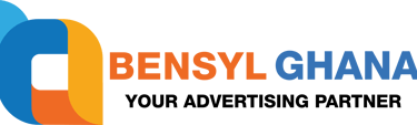 a business logo for a company that is advertising