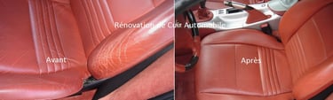 Rénovation cuir auto Douai, restauration cuir voiture Douai, entreprise rénov cuir 59