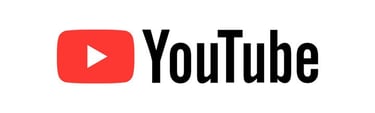 a youtuber logo with the youtube logo