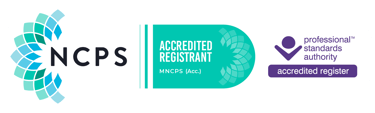 Accredited Registant badge for NCPS