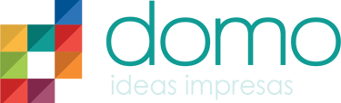 Logo Domo Ideas Impresas, proveedor de servicios de impresión digital
