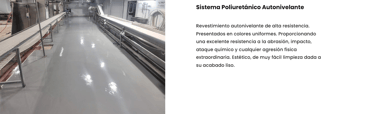 Mortero Poliuretanico Autonivelante - pisos industriales