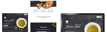 web mockup