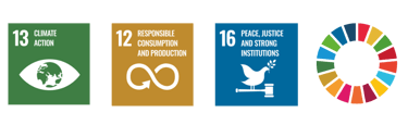 SDG 13, 12, 16