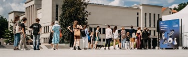 Festivalio Perkūnija žiūrovai vienybės aikštėje