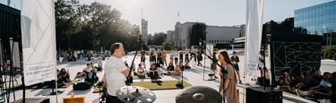 Projekto PUOTA poezijos renginys ir koncertas vienybės aikštėje