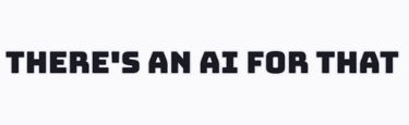 There's an AI for that Image 