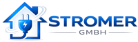Logo der Stromer GmbH mit Haus- und Stromsymbol