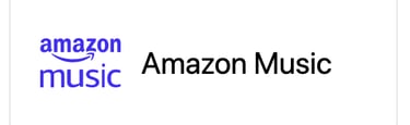 amazon music logo with amazon music