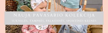 pavasario kolekcija vaikams