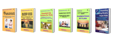 a banner of parenting books