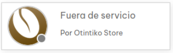 Fuera de servicio