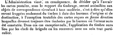 Instruction n°116 1874