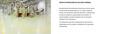 Poliuretanico de Altos Solidos - pisos industriales