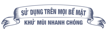 Có thể xịt khử mùi trên mội bề mặt 