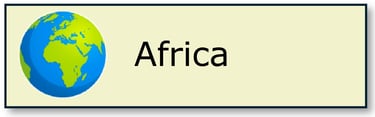 Button with a globe showing Africa and with the word Africa in text
