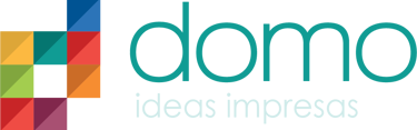 Logo Domo Ideas Impresas, proveedor de servicios de impresión digital