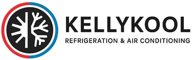 a logo kellykool refrigeration and air conditioning 