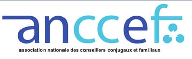 logo de l'ANCCEF, Association Nationale des Conseillers Conjugaux et Familiaux
