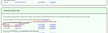 crypto testnet Download Putty
