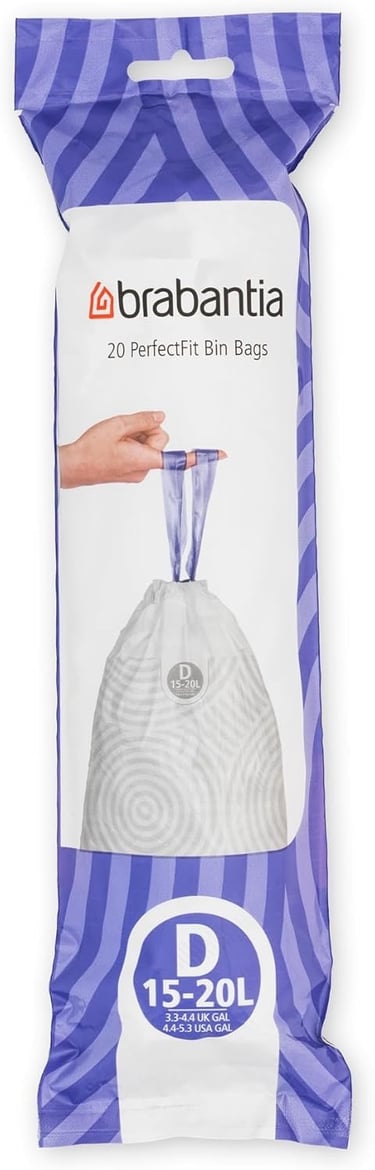 a bag of food bags with a hand holding a plastic bag