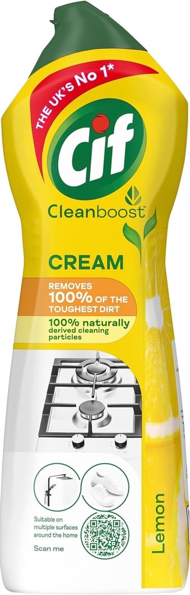 a cleansering cream cream on a white background