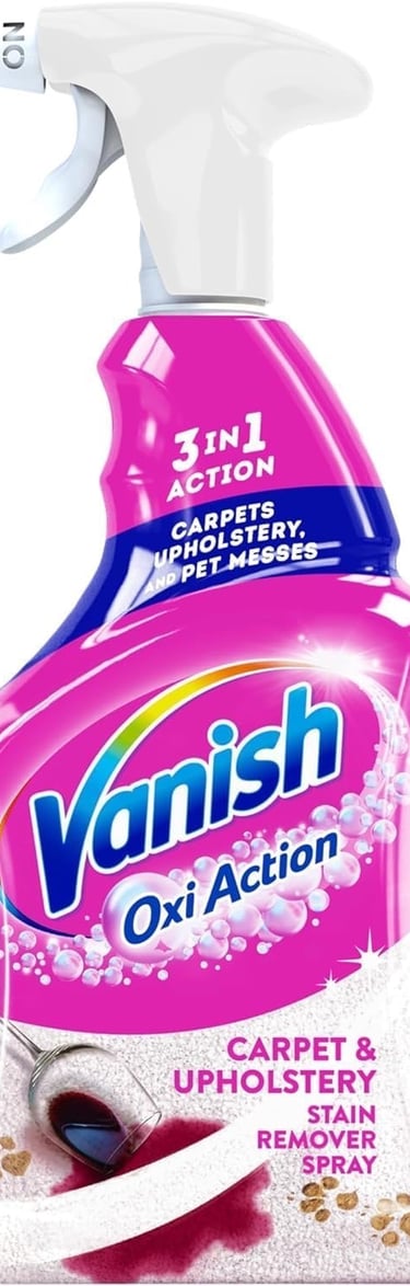 a spray bottle of vanish ox ox ox ox ox ox ox ox ox ox ox