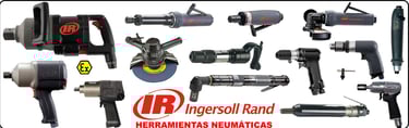 Herramientas neumáticas Ingersoll Rand, Atlas Copco. Atornilladoras de impacto.