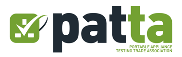 Logo for PATTA Portable Appliance Testing Trade Association 