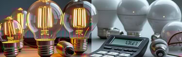 Calculateur économies ampoules LED - Comparaison consommation éclairage