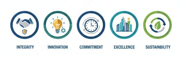 shri-havi-infra-core-values-a-integrity-innovation-commitment-excellence-and-sustainability-in-real-estate-development