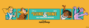 2023 runDisney Wine and Dine Half Marathon Race Weekend Course Maps
