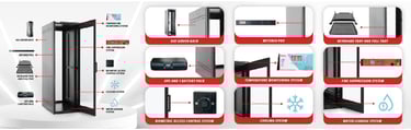 Secure Data Center HARDY DATA CENTER RACKS & ENCLOSURES