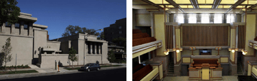 Frank Lloyd Wright's Unity Temple (1908)