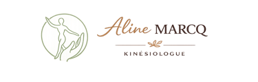 Illustration qui représente mon logo Aline Marcq kinesiologue