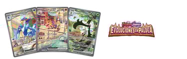 cartas sueltas evoluciones paldea