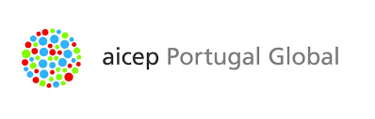 a logo for a company called aicep portugal