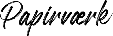 Papirvaerk Lettering Logo