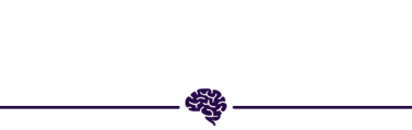a section separator with unclutter mind's logo