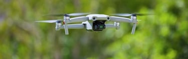 Web illustration for drone videography service Koh Samui
