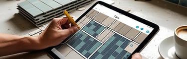 Icône calculateur Carrelage- Mes-Calculateurs.fr