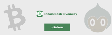Bitcoin Cash Giveaway banner Join now