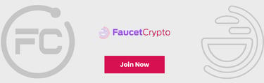 FaucetCrypto banner Join now