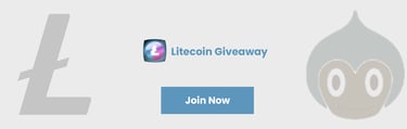 Litecoin Giveaway banner Join now