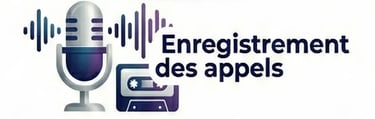 Microphone et cassette symbolisant l'enregistrement sécurisé des appels clients