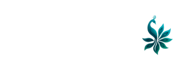Logo Nìllia con scritta e simbolo stilizzato di pavone e fiore di loto