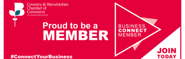 badge for the coventry and warwickshire chamber of commerce
