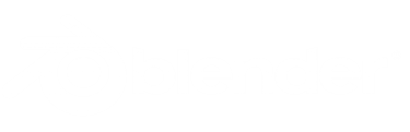 Blender Logo White