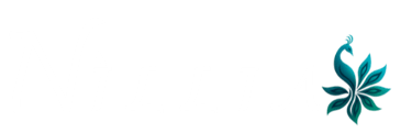 Logo Nìllia con scritta e simbolo stilizzato di pavone e fiore di loto