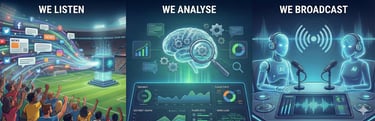 The AI-thletic sports podcast - we listen, we analyse, we broadcast